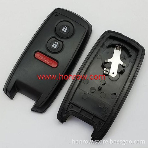 Suz 2+1 button remote car key blank